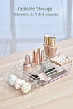 16 Pcs Clear Plastic Drawer Organiser