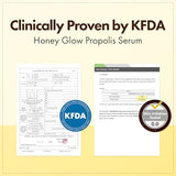 Honey Glow 65% Propolis Serum with Hyaluronic Acid, Kojic Acid & Niacinamide, Hydrating Facial Serum 33ml, 1.11 fl.oz.