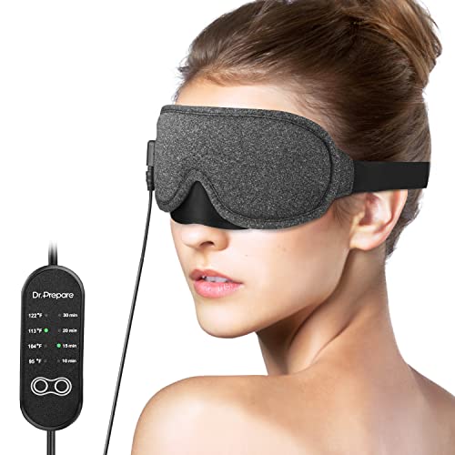 Heated Eye Mask, Dry Eyes, Blepharitis, Dark Circles and Puffy Eyes