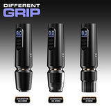 STIGMA Wireless Rotary Tattoo Machine Professional  2000mAh Battery Power with 2 Pcs Grips