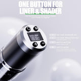 Dragonhawk Wireless Tattoo Gun Kit, Adjustable 7 Strokes Length for Beginners