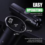 Dragonhawk Tattoo Machine Kit Rotary Wireless Tattoo Machine Pen, recommended for Beginners