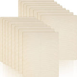 16 Pieces Double Sided Practice Skin for Eyebrows (White)