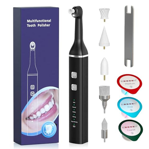 Tooth Polisher, Plaque Removal Pen Rechargeable, Waterproof Stain Remover
