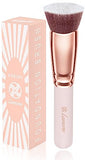 Make Up Brush Foundation Kabuki Flat Top - Premium Quality Synthetic Dense Bristles!