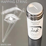 Ink Permanent White Brow Mapping String Thread for Brow Shaping