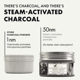 100% Pure Organic Carbon Activated Charcoal for Teeth Whitening Powder from Coconut