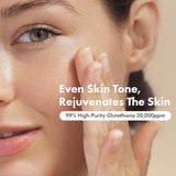 Glutathione Serum with 20,000ppm Glutathione, Niacinamide and hyaluronic acid, Dark Spot,Korean Skincare, 30ml, 1.01 fl. oz.