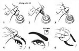 Eyebrow Dye Kit, Professional Formula Brow Tint - (3.0 Dark Brown)