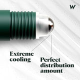 Under Eye Roller with Caffeine, Vitamin C and Peptides for Dark Circles and Puffiness, Fine Lines, Wrinkles - Brightening Cream