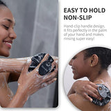 Silicone Body Scrubber Black