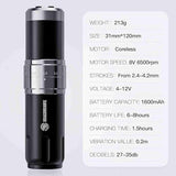 Dragonhawk Wireless Tattoo Gun Kit, Adjustable 7 Strokes Length for Beginners