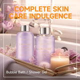 Bath Spa Gift Set for Women - 6Pcs Lavender Toiletries