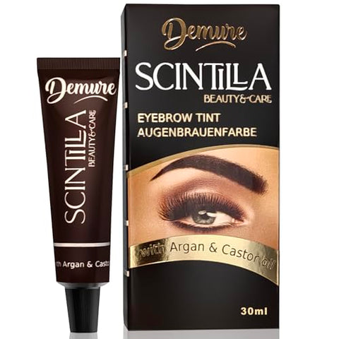 Eyebrow Dye Kit, Professional Formula Brow Tint - (3.0 Dark Brown)