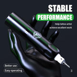 Dragonhawk Tattoo Machine Kit Rotary Wireless Tattoo Machine Pen, recommended for Beginners