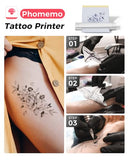 Bluetooth Tattoo Stencil Machine A4 Thermal Stencil Maker with 10Pcs Transfer Paper