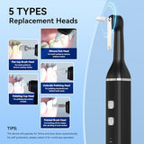 Tooth Polisher, Plaque Removal Pen Rechargeable, Waterproof Stain Remover