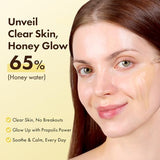 Honey Glow 65% Propolis Serum with Hyaluronic Acid, Kojic Acid & Niacinamide, Hydrating Facial Serum 33ml, 1.11 fl.oz.