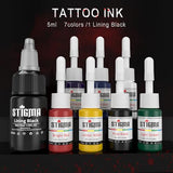 STIGMA Wireless Tattoo Machine Kit Rotary Complete Tattoo Set with 20Pcs Tattoo Cartridges Needles