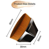 Flawless Foundation Makeup Brush, with Portable Case