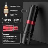 HAWINK Tattoo Kit Wireless Gun Machine with 1500mAh Battery 7 Tattoo Ink