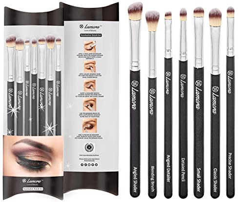 7 Piece Essentials - Pencil, Shader, Tapered, Definer - Vegan Synthetic Bristles