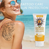 SPF 30+ Tattoo Sun Protection - UVA/UVB Sun Rays Protection,Water Resistant, 60ml