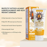 SPF 30+ Tattoo Sun Protection - UVA/UVB Sun Rays Protection,Water Resistant, 60ml