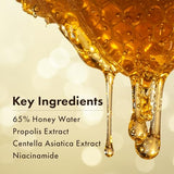 Honey Glow 65% Propolis Serum with Hyaluronic Acid, Kojic Acid & Niacinamide, Hydrating Facial Serum 33ml, 1.11 fl.oz.