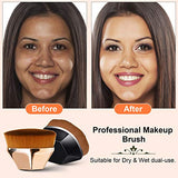 Flawless Foundation Makeup Brush, with Portable Case