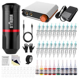Stigma Tattoo Machine Kit Rotary  10 Tattoo Ink 20 Tattoo Cartridge Needles