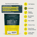 Nutrition Geeks Turmeric Tablets 2000 mg 120 Count