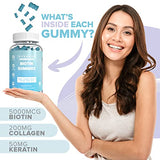 Vitammies Biotin Gummies 5000mcg for Hair, Skin, and Nails