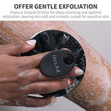 Silicone Body Scrubber Black