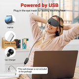 Heated Eye Mask, Dry Eyes, Blepharitis, Dark Circles and Puffy Eyes