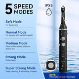 Tooth Polisher, Plaque Removal Pen Rechargeable, Waterproof Stain Remover