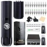 Dragonhawk Tattoo Machine Kit Rotary Wireless Tattoo Machine Pen, recommended for Beginners
