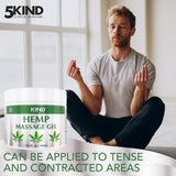 5kind Hemp Active Gel 300ml -Hemp Gel Muscle Rub Rich in Natural Extracts
