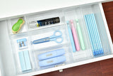 16 Pcs Clear Plastic Drawer Organiser