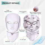 7 Colors Led Facial Mask Red Light Therapy Mask