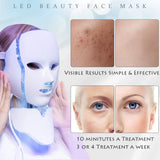 7 Colors Led Facial Mask Red Light Therapy Mask