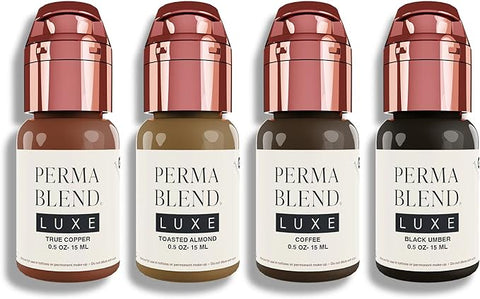 Perma Blend Luxe Light to Dark Eyebrow Tattoo Ink Pigment Set