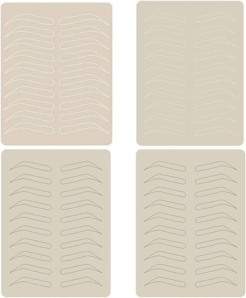 4 x Skin practise for microblading eyebrows