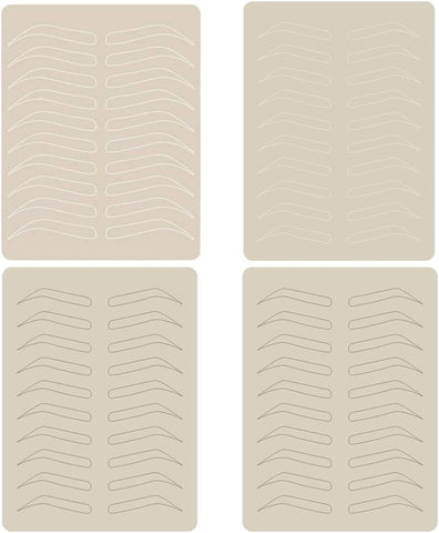 4 x Skin practise for microblading eyebrows