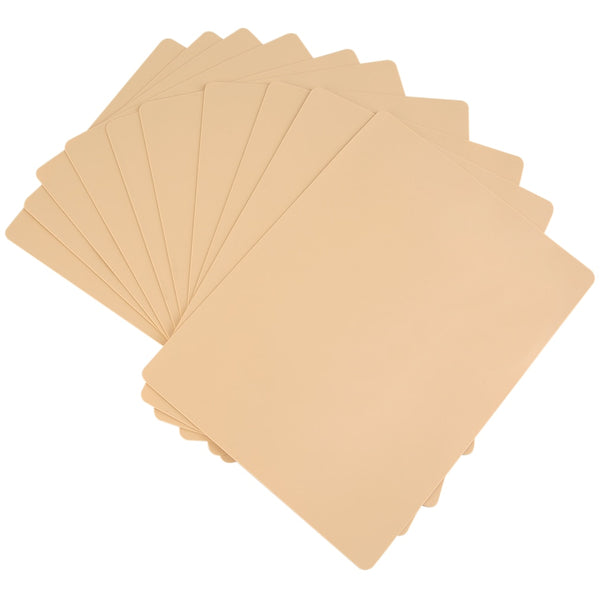 10 pcs Blank Tattoo Practice Skin Sheet
