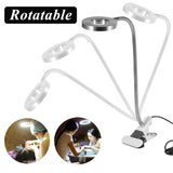 2in1 Adjustable USB LED desk lamp