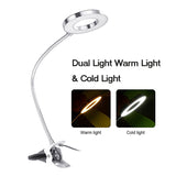 2in1 Adjustable USB LED desk lamp