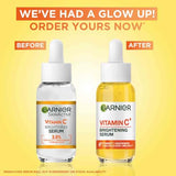 Garnier SkinActive Vitamin C Reduces Dark Spots & Evens Skin Tone, Serum 30ml