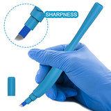 10Pcs/Pack Microblading Disposable Pen 14F Needles Manual Eyebrow Tattoo Pen