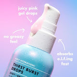 e.l.f. Holy Hydration! Thirst Burst Drops, Gel Serum Drops, For a Dewy, Plump Complexion, Vegan & Cruelty-Free